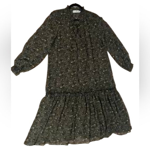 Arnie Says Norwegian Brand Sz M floral print Boho tiered lightweight Boho dress - Picture 6 of 6